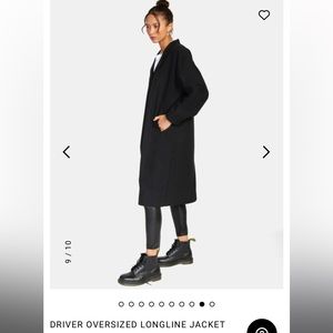 RVCA Womens oversized coat